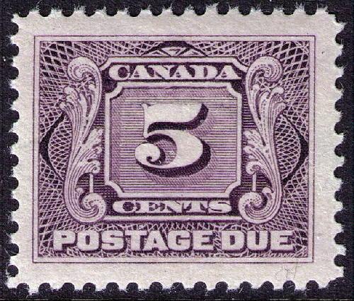 Canada # J4  Mint VF NH Cat. $ 80