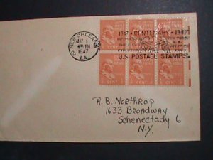 ​UNITED STATES,1938- COMMERCIAL COVER-VERY OLD FANCY CANCELLED-USED VERY FINE