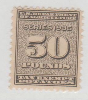 U.S.  Scott #RI18 Potato Revenue Stamp - Mint Single