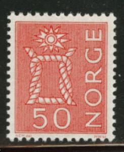 Norway Scott 424 MNH** 1962 Knot stamp CV$4.75