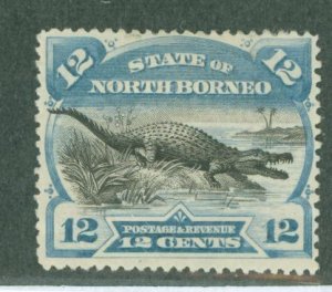 North Borneo #65 Unused Single