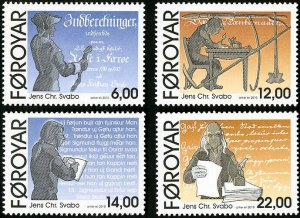 Faroe Stamps # 540-3 MNH XF
