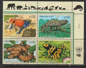 2006 UN-Vienna - Sc 379a - MNH VF - PB UR - Endangered species