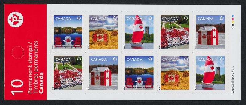 Canada 2616b Booklet BK521 MNH Canadian Pride, Flag, Yacht