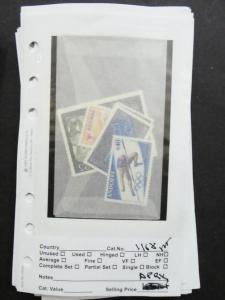 EDW1949SELL : FRENCH ANDORRA Clean collection of ALL VF MNH. Scott Catalog $909.