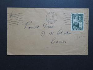 Nigeria 1936 Cover to Usa - Z8689