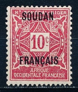 French Sudan #J2 Single MH