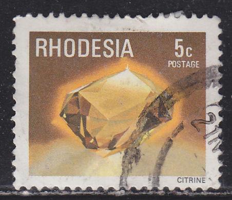 Rhodesia 296 Citrine 1970