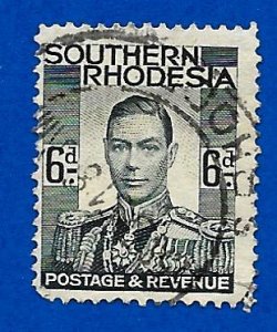 Southern Rhodesia 1937 - U - Scott #46 *