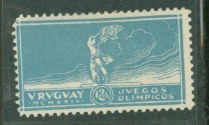 Uruguay #284 Unused Single (Olympics)