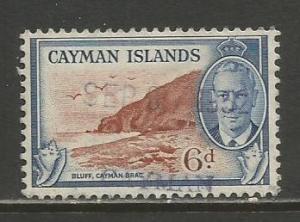 Cayman Isl.   #129  Used  (1950)  c.v. $1.75
