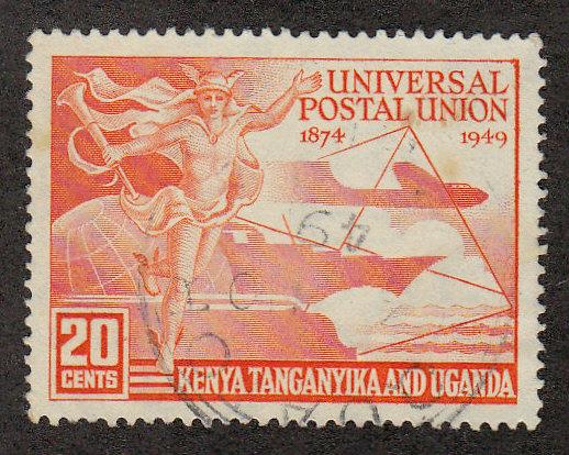 Kenya,Uganda Tanz. UPU Issue (Scott #94)Used
