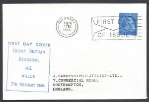 Great Britain-Guernsey, FDC