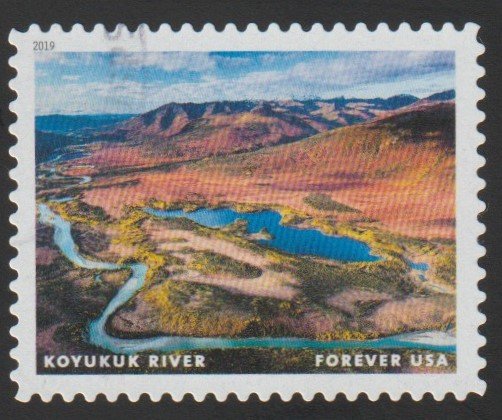 SC# 5381c - (55c) - Wild & Scenic Rivers: 3 of 12 - Used Single Off Paper