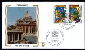 Vatican City 677-678 Zaso U/A FDC