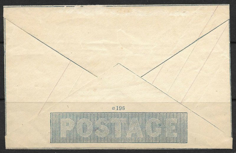 2d Mulready A196 Forme Excellent condition MINT