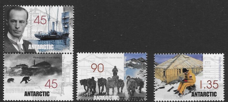 Australian Antartic Territory L111-14  1999 set 4  VF  Mint nh