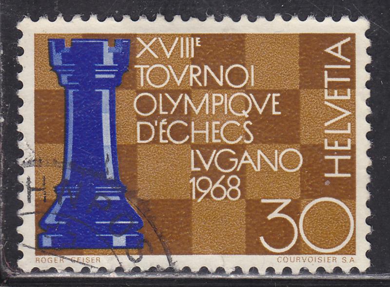 Switzerland 489 Chess Olympics 1968