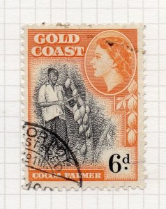 Gold Coast 1952 QEII Early Issue Fine Used 6d. NW-203382