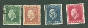 Greece #391-4 Used Single (Complete Set)