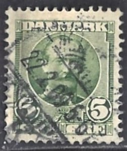 DENMARK #72 - USED  - 1907- DENM067