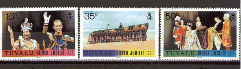 Tuvalu 43-45 MNH