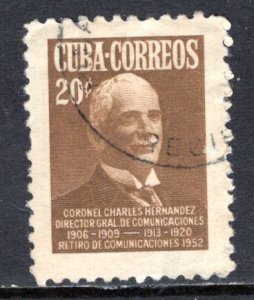 Cuba #489   VF  Used  CV $3.75 .....   1550221