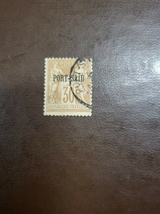 Stamps Port Said Scott #10 used