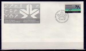 Canada 78 Commonwealth Games Lawn Bowling First Day Cover