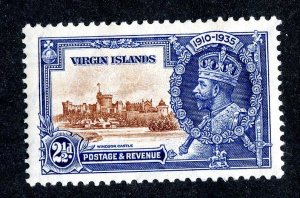 1935 Virgin Islands Sc #71 m* cv. $4 ( 551 JUB )