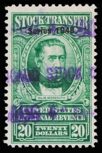 U.S. REV. DATED GREENS RD277  Used (ID # 118061)