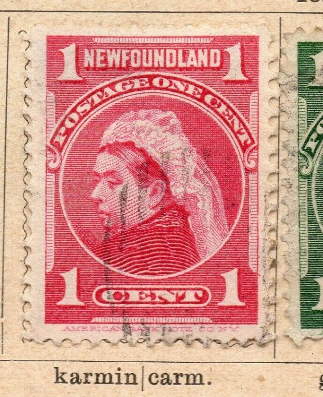 Newfoundland 1897-98 Early Issue Fine Mint Hinged 1/2c. NW-11937