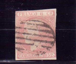 Spain  Scott#  12  Used 