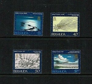 Bermuda:1985, Appearance of Haley's Comet, MNH set