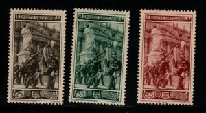 Vatican Scott 180-182 MH* Palatine guard centennial stamp set