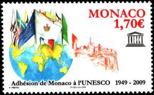 Monaco #2543, Complete Set, 2009, Never Hinged