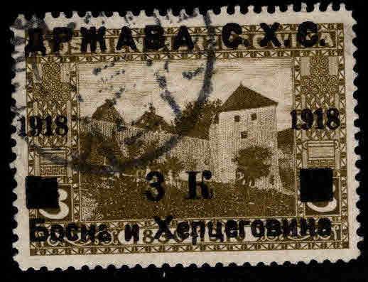 Yugoslavia Scott 1L14 Used stamp 1918