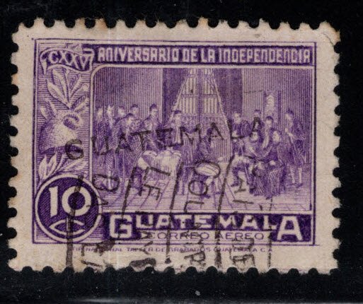 Guatemala  Scott C145 used stamp