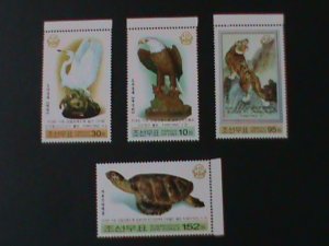 KOREA-2010-SC#4908-11 LOVELY GIFTS TO KIM SUNG II  MNH-VF WE SHIP TO WORLDWIDE