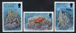 Pitcairn Islands 1994 Corals set of 3 unmounted mint, SG ...