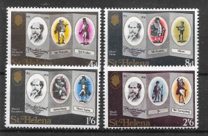 ST.HELENA SG249/52 1970 CHARLES DICKENS SET MNH