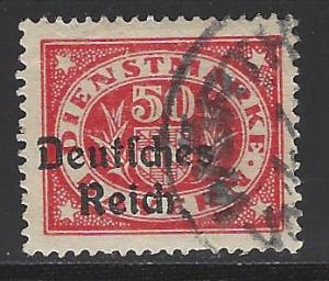 German States Bavaria Scott # O58, used