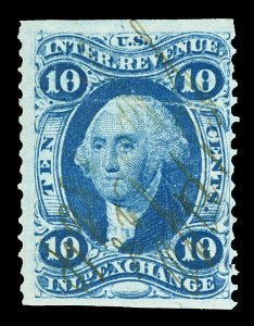 Scott R36b 10c Part Perf Inland Exchange Used Fine Cat $4.50