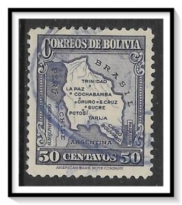 Bolivia #230 Map Used