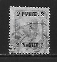 Austrian Offices in the Turkish Empire 42a 2pi Franz Josef Used (z4)