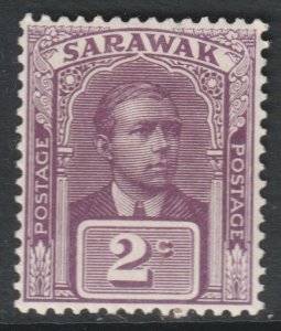 Sarawak Scott 52 - SG63, 1922 Sir Charles Vyner Brooke 2c MH*