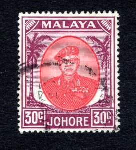 Johore SC #144  VF, Used, CV $2.75 ...... 3180156