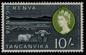 KENYA UGANDA TANGANYIKA QEII SG197, 10s, LH MINT. Cat £16.