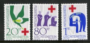 LIECHTENSTEIN 376-8 MNH SCV $1.70 BIN $1.00