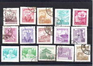 Korea 268-282 used